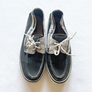 Women’s Sperry Charcoal Boat Shoes size 8